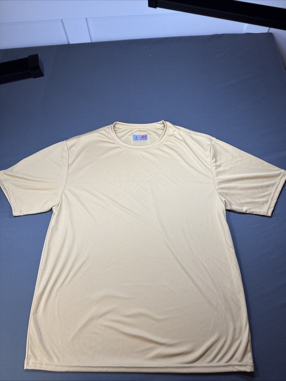A4 Men’s Short Sleeve Shirt Size Large Cooling Performance